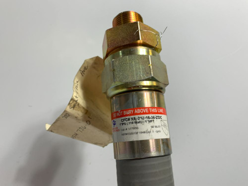 Chicago Fittings XR-21J-16-36-ZDC Gas Riser 1" IPS 125 PSIG