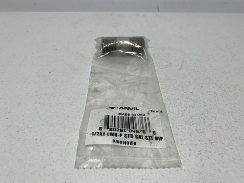 Anvil 8700149159 Steel Nipple 1/2" x 2" Galvanized