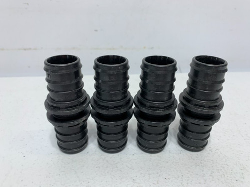 REHAU 104825-001 3/4" x 3/4" EVERLOC+ Polymer PEX Coupling  (lot of 4)
