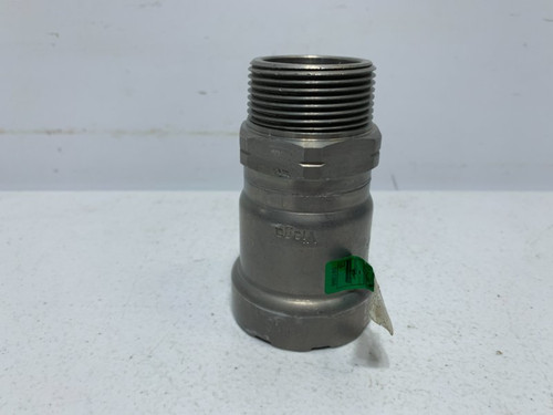 Viega 591368 Adapter 1-1/4" x 1-3/4" Stainless Steel