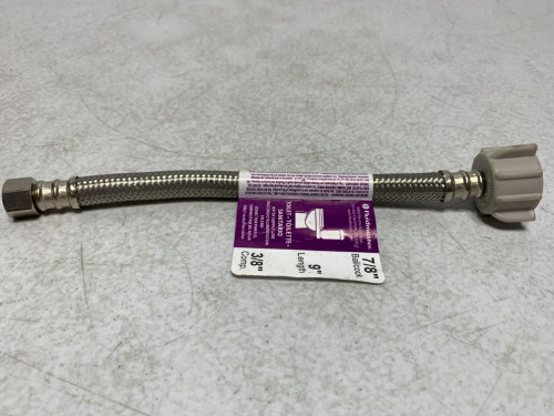 Fluidmaster B1T09 Toilet Connector 3/8" x 7/8" x 9" (lot of 2)