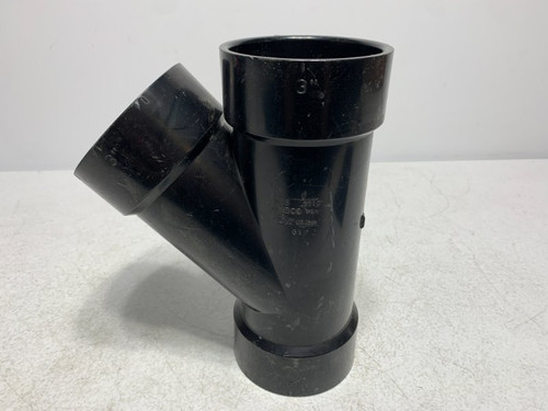 Nibco 5810 3" ABS DWV 45-Degree Wye