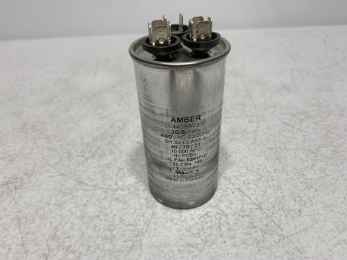 Amber MI44050R30C Capacitor 30/5uF 440VAC 50/60Hz