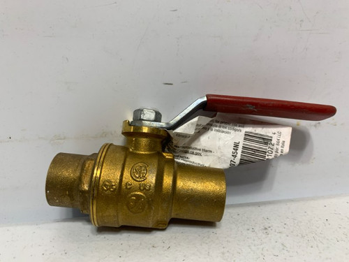 Proline 107-454NL Ball Valve 3/4" Solder Full Port Brass