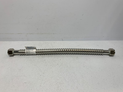 Proflo PFXCHFT18N Water Heater Connector 3/4" x 18" Stainless Steel