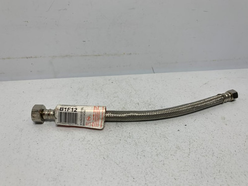 Fluidmaster B1F12 Faucet Connector 12" 3/8" x 1/2" FIP