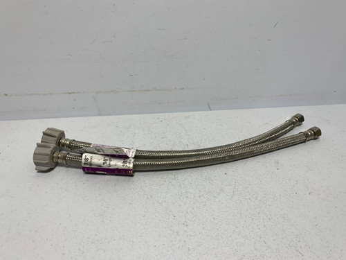 Fluidmaster B1T16 Toilet Connector 16" 3/8x7/8" (lot of 2)