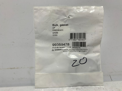 Grundfos 99358478 Flange Gasket Set D56/D46x5.5 EPDM