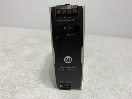 Allen-Bradley 1606-XLDD240E DC/DC Converter 24V/24V 10A 240W