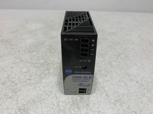 Allen Bradley 1606-XLB60BH Power Supply 12V 5A 60W 100-240V AC Input
