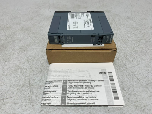 Siemens 3RN2010-1CW30 Thermistor Motor Protection Relay 24-240VAC/DC