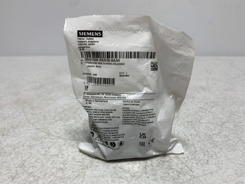Siemens 3SU1500-0BA10-0AA0 Holder 4-Pos Plastic
