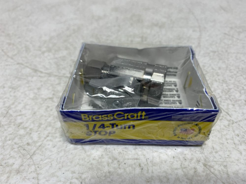 BrassCraft G2R12XC Supply Stop Valve 1/2 x 3/8" FIP x Compression 125 psi