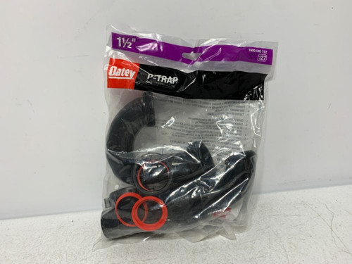 Oatey 1000 049 722 P-Trap 1-1/2" ABS Black