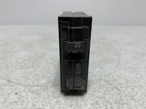 Siemens Q120 Circuit Breaker 20A 1-Pole 120/240V