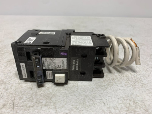 Siemens QF215A GFCI Circuit Breaker 15A 120/240V 2-Pole