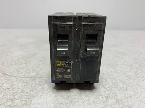 Square D HOM260 Circuit Breaker 60A 2-Pole 120/240V