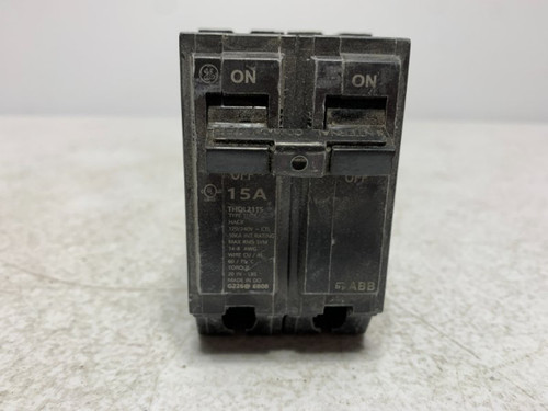 General Electric THQL2115 Circuit Breaker 15A 120/240V 2-Pole