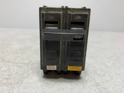 General Electric THQL2150 Circuit Breaker 50A 120/240V 2-Pole