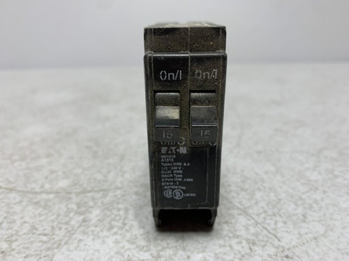 Eaton BD1515 Circuit Breaker 15A 120V 1-Pole 1-Inch