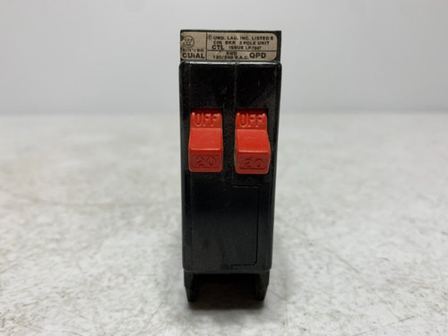 Eaton QPD2020 Circuit Breaker 20A 120/240V 2-Pole