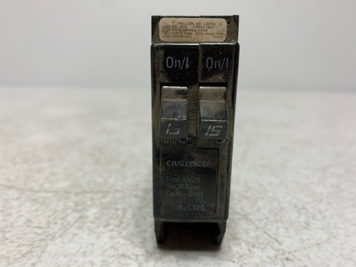 Challenger A1515 Circuit Breaker 15A 2-Pole 120/240V
