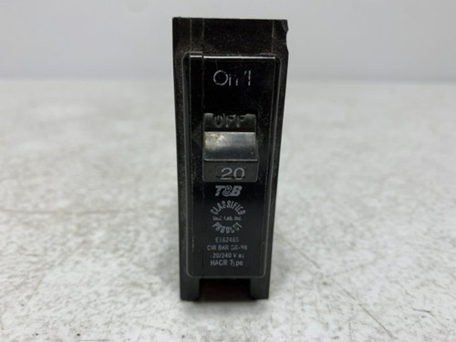 Thomas & Betts TB120C Circuit Breaker 20A 120/240V 1P