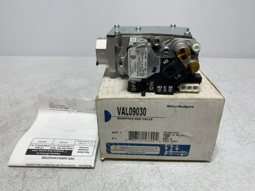 Emerson VAL09030 Manifold Gas Valve 24V 1/2" NPT 2-Stage