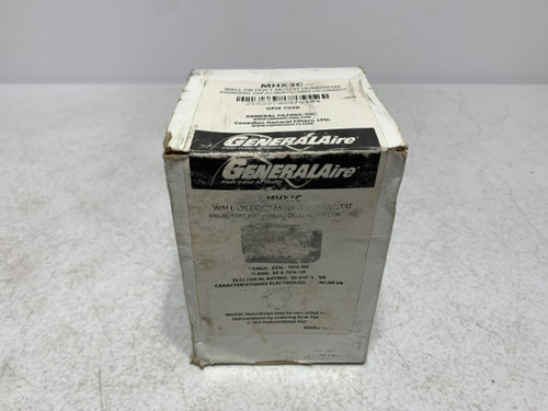 General Aire MHX3C Humidistat 24V Wall or Duct Mount