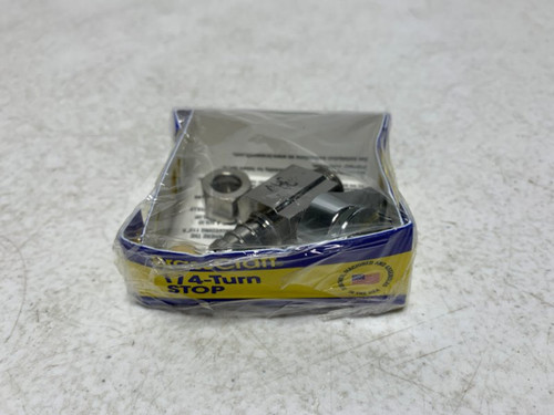 BrassCraft G2BRPX14X-C 1/4 Turn Straight Stop 1/2" x 3/8" Chrome