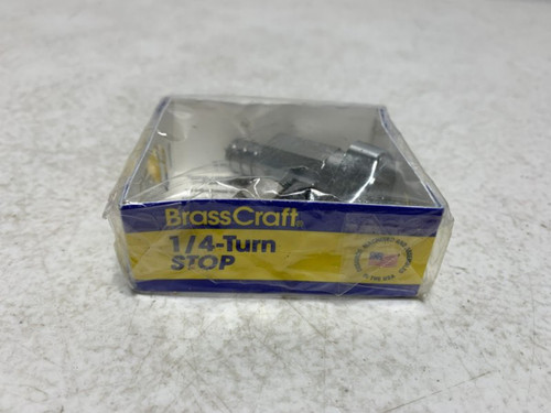 BrassCraft G2BRPX19X-C Angle Stop Valve 1/2" x 3/8" Chrome 125 PSI