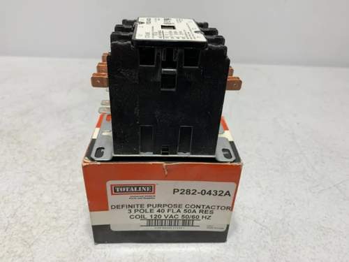 Totaline P282-0432A Contactor 3 Pole 40A 120VAC