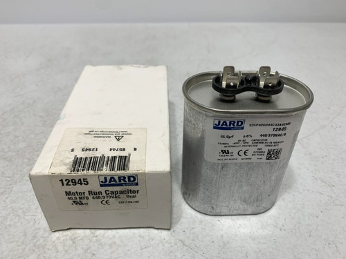 Mars 12945 Run Capacitor 40 MFD 440/370VAC Oval