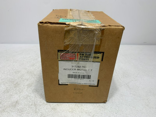 Carrier 317292-753 Inducer Motor Kit 115V 60Hz 3300RPM 1/15HP