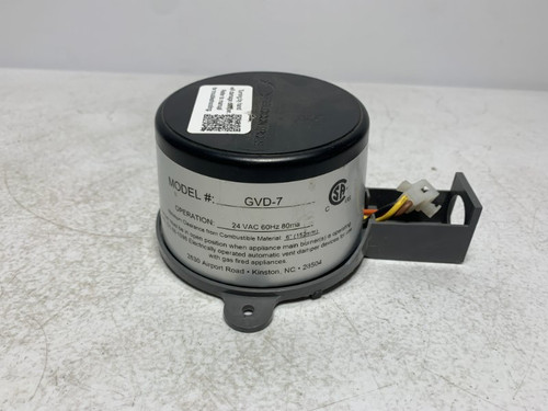 Field Controls GVD-7 Gas Vent Damper 24VAC 7"