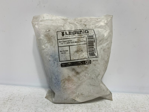 Legend 102-103 1/2" T-3000 Gas Ball Valve