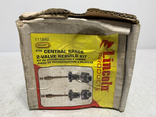 Lincoln Products 111842 2-Handle Valve Rebuild Kit Chrome