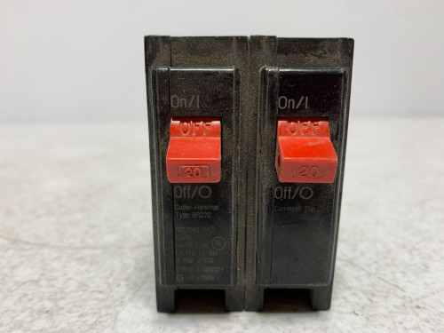 Eaton QCR2020 Circuit Breaker 20A 120/240V 2-Pole