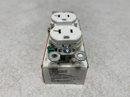Legrand TR20-W Duplex Receptacle 20A 125V White