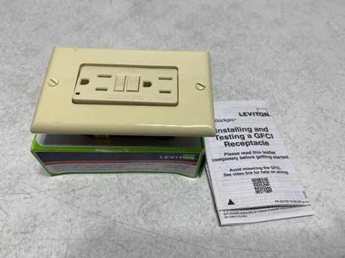 Legrand GFTR1-I GFCI Receptacle 15A 125V Ivory