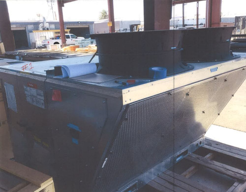 RuppAir RARTU2-E.154-10T-DOAS HVAC Unit 10 Ton 480V 3 Phase 15kW Heat