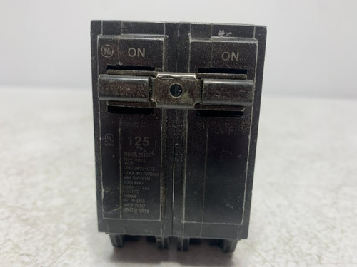 General Electric THHQL21125 Circuit Breaker 125A 2-Pole 120/240V