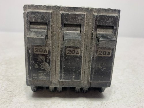 General Electric THQB32020 Circuit Breaker 20A 3-Pole 240V