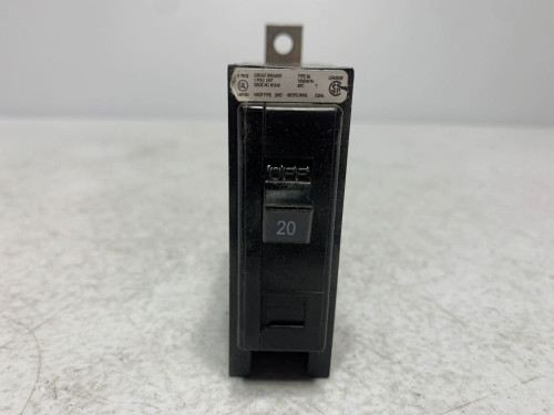 Eaton BAB1020 Circuit Breaker 20A 120/240V 1-Pole Bolt-On