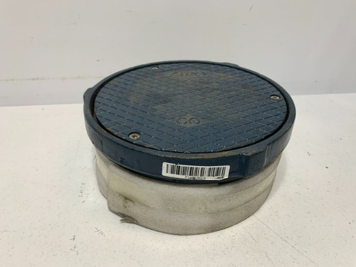 Zurn P1400-RD-6 Floor Cleanout Cover Cast Iron 6"