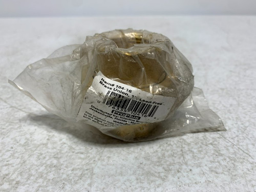 Pro Plus 104-16 Brass Union 1" Lead-Free