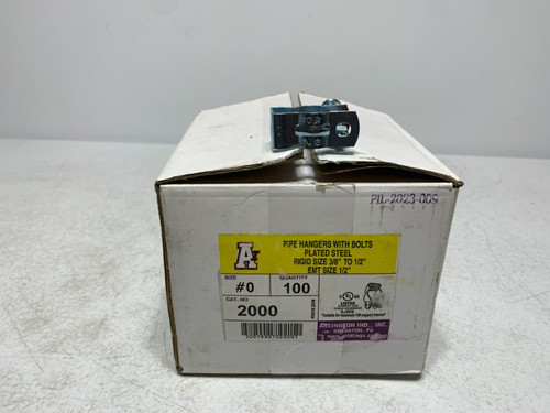 Arlington 2000 Pipe Hanger #0 3/8" to 1/2" EMT (lot of 100)