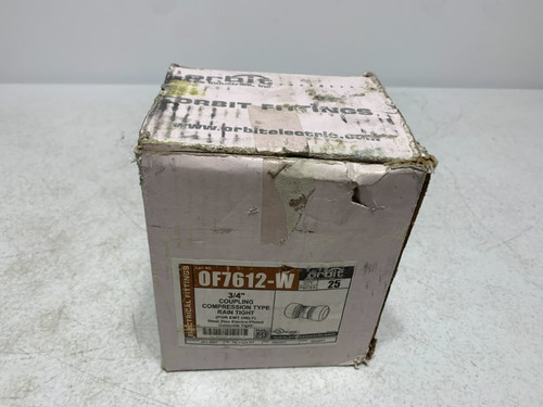 Orbit OF7612-W 3/4" EMT Compression Coupling (lot of 17)