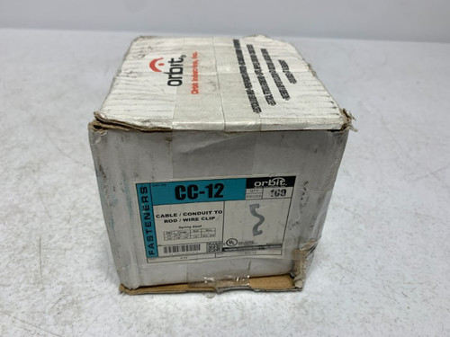 Orbit CC-12 Cable/Conduit to Rod/Wire Clip 1/2"-3/4" EMT (lot of 100)