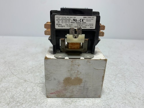 White Rodgers 90-247 Contactor 2 Pole 40A 24VAC